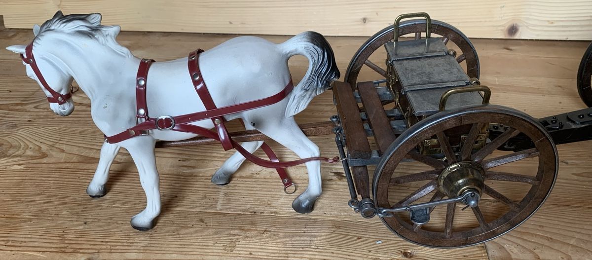 Kit di modellismo & Modellini statici: Modell einer gezogenen Schnellfeuerkanone – Usato da Goldingen venduto da Bergler012 5