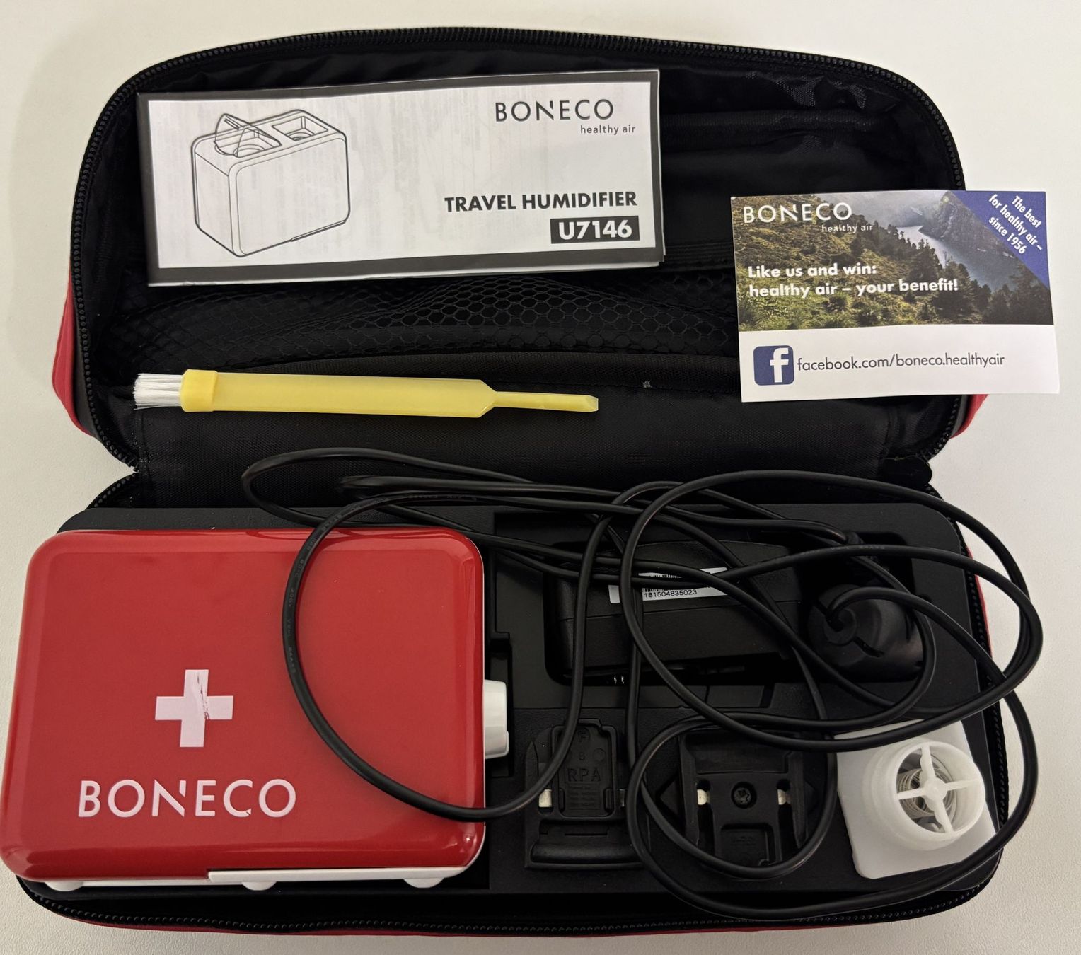 Luftbefeuchter: Boneco Mobiler Luftbefeuchter mit Tasche – Gebraucht aus Buchs AG von SellAndBuyX 1