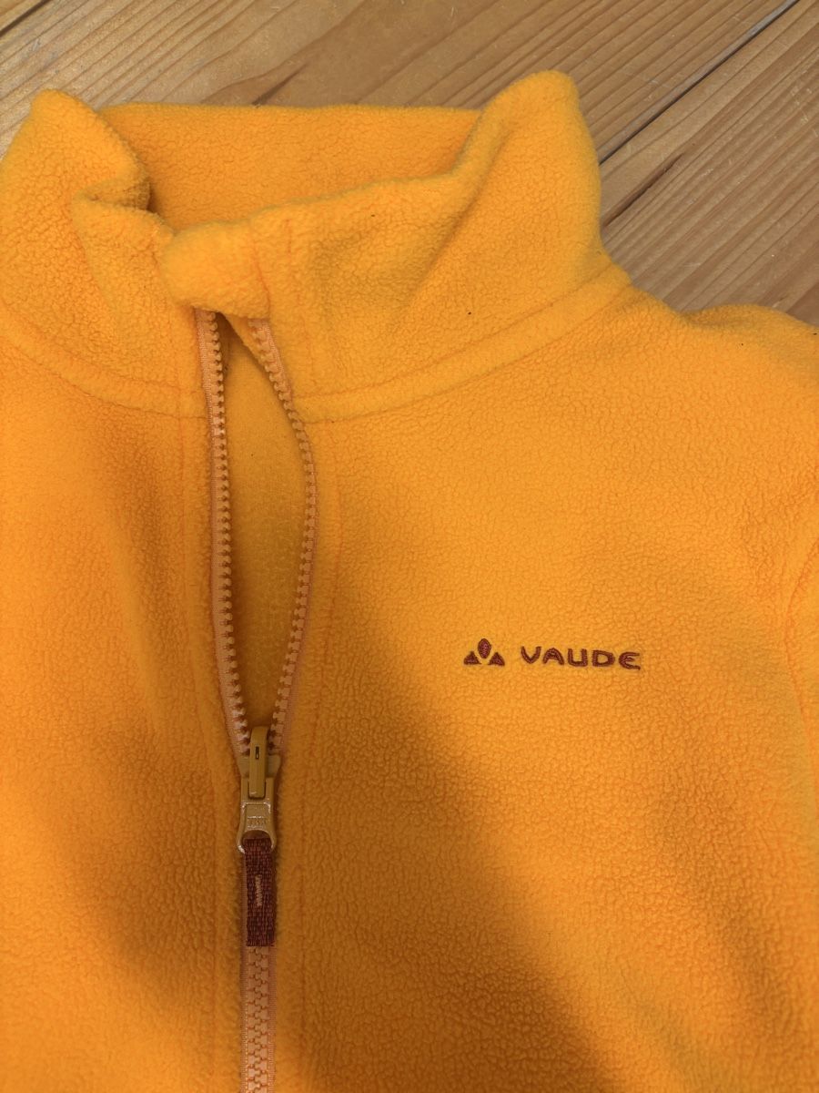 Vaude Giacche & Cappotti: Fleecejace VAUDE orange, Grösse 146/152 – Usato da Büren an der Aare venduto da Nikito2001 1
