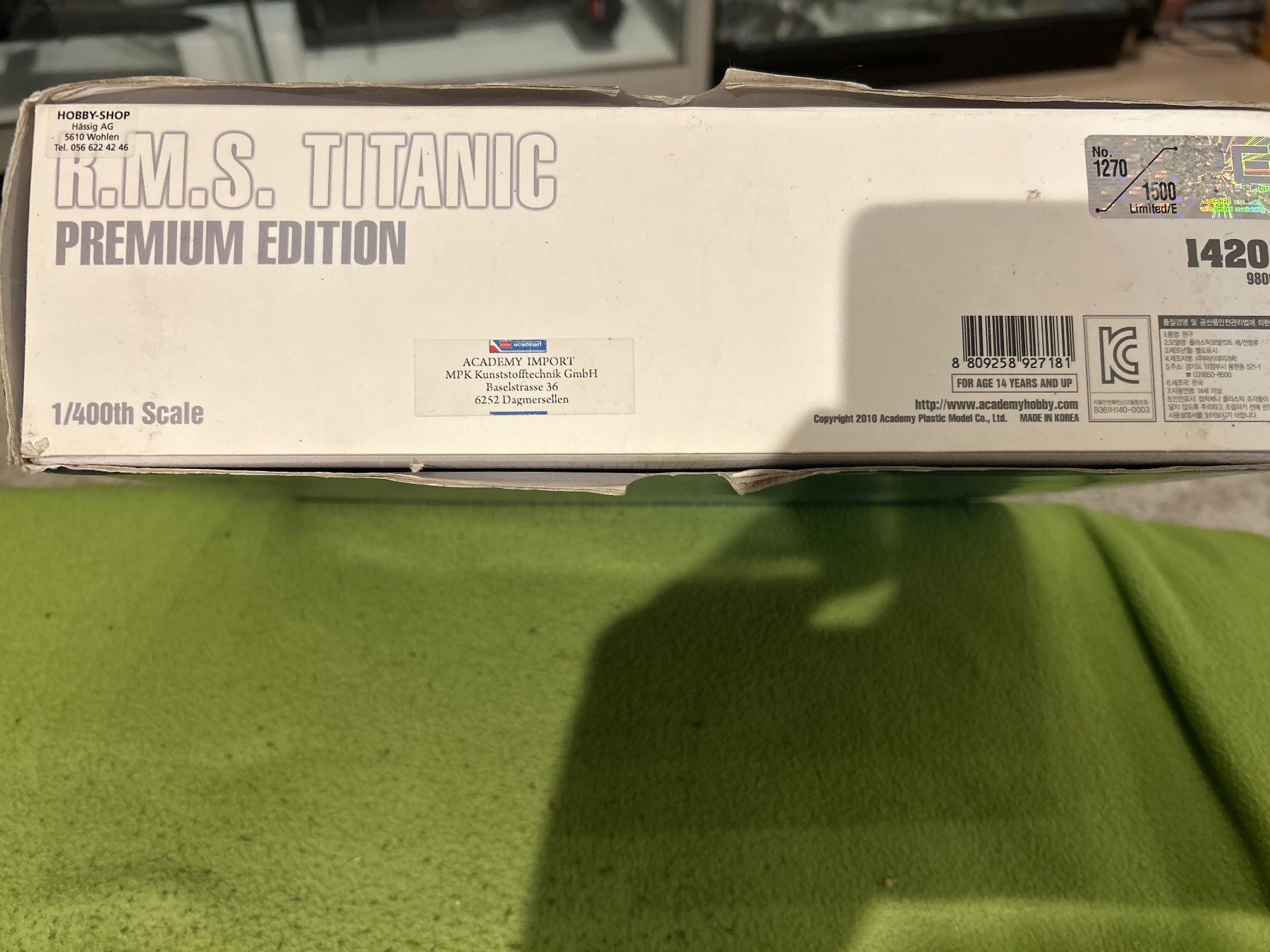 Academy Kit di modellismo & Modellini statici: Academy R.M.S Titanic Premium Edition – Nuovo (secondo la descrizione) da Toffen venduto da pog68 1