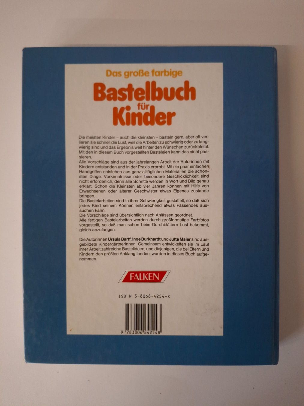 Libri: Das grosse farbige Bastelbuch – Usato da Reichenburg venduto da AK307 3