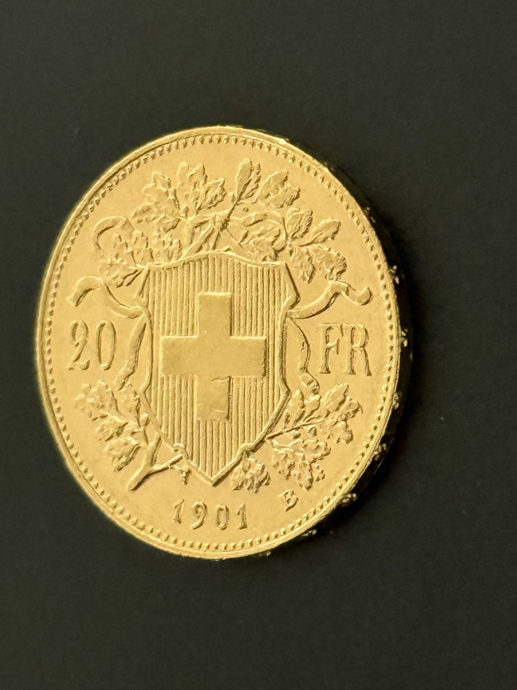 Tutti le monete: Goldvreneli RAR 20-er 1901 jg – Nuovo e nell'imballaggio originale da Untersiggenthal venduto da byiggy 1