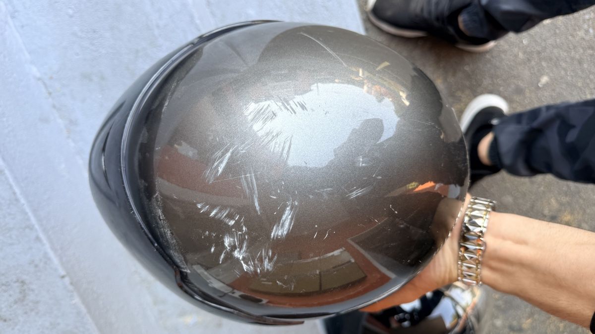 Caschi & visiere: Motorradhelm / Jethelm LAZER Grau - Grösse S – Usato da Winterthur venduto da Alawi_47 1