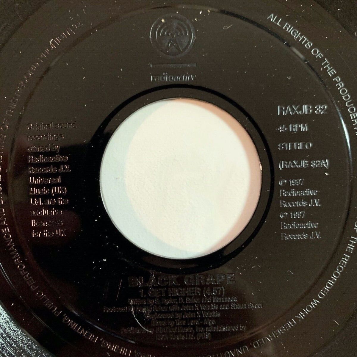 Dischi in vinile: Black Grape - Get Higher // 1. UK-Press.1996 - Juke Box Ed. – Usato da Gais venduto da soundcave57