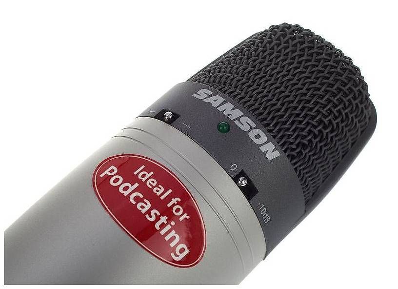 Microfoni: Microphone USB de studio Samson NEUF, prix choc! – Nuovo e nell'imballaggio originale da Goumoens-la-Ville venduto da Vitamine 4