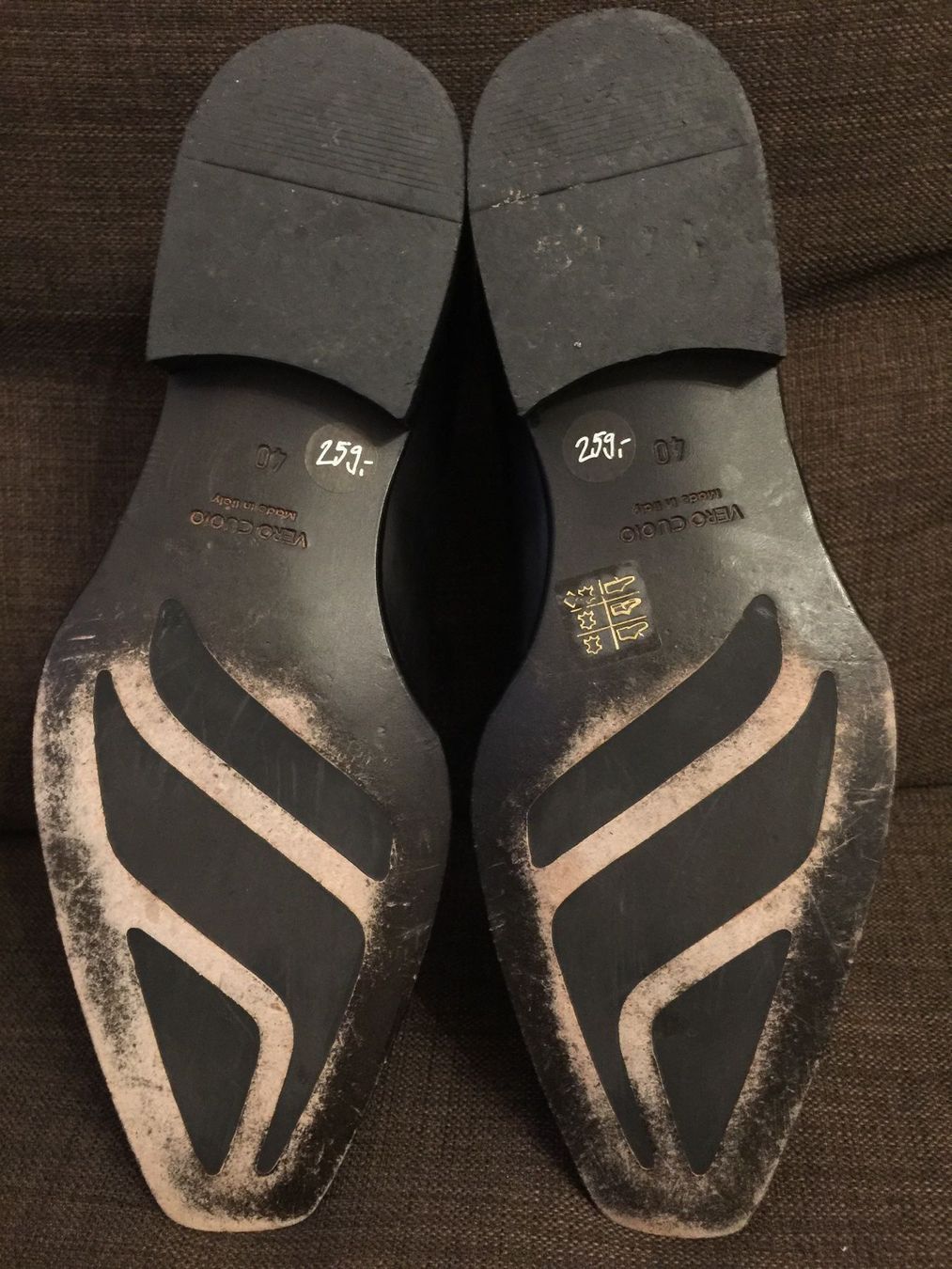 Scarpe da uomo: Schuhe aus Leder schwarz Grösse 40 – Usato da Genève venduto da Livsonman 2