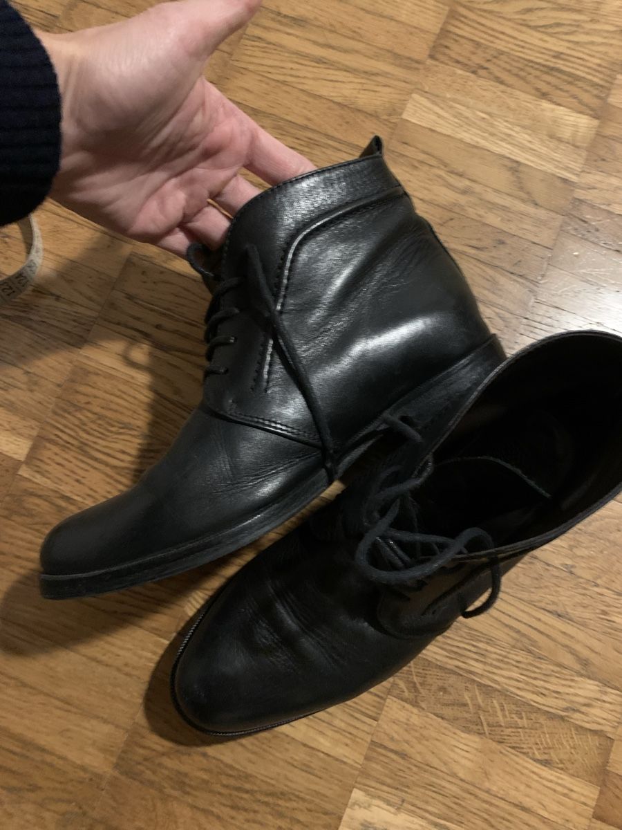 Damenschuhe: Navy boot leder schuhe – Gebraucht aus Zürich von Nikuska32 4