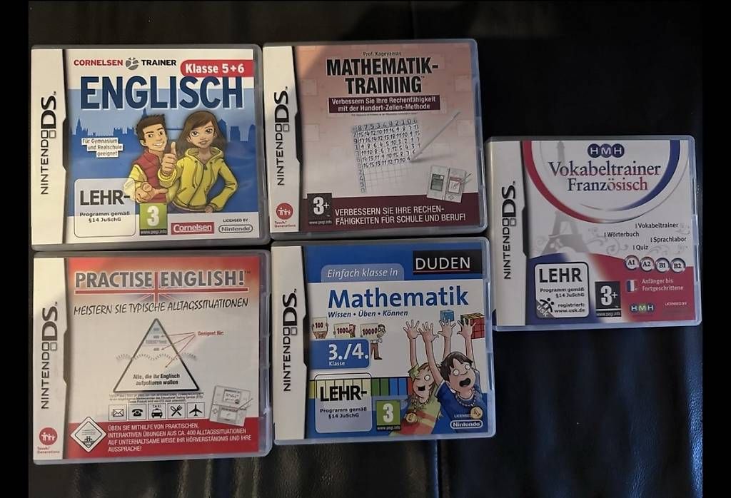 Giochi: 5 Nintendo DS Spiele  – Usato da Spiez venduto da Tweety_21