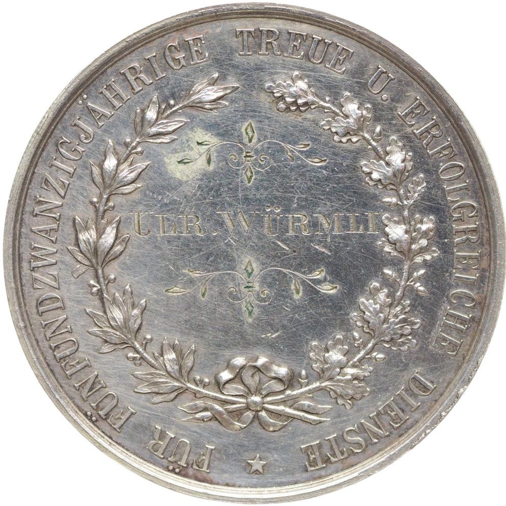 Medaillen: Schweiz Medaille Basler Versicherungs-Gesellschaft – Gebraucht aus Liestal von fibonaccis 1