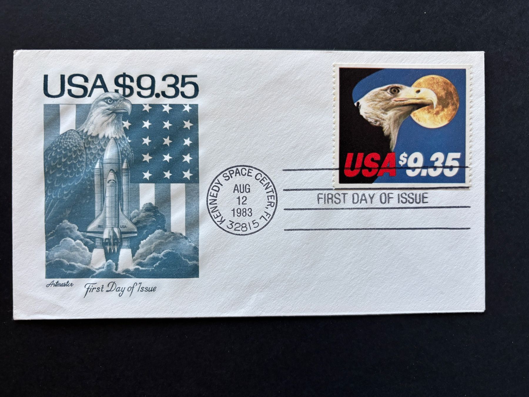 Tutti i francobolli: USA USD 9.35 Express Stamp SC# 1909 Eagle And Full Moon FDC – Nuovo (secondo la descrizione) da THERWIL venduto da Fcbbasel
