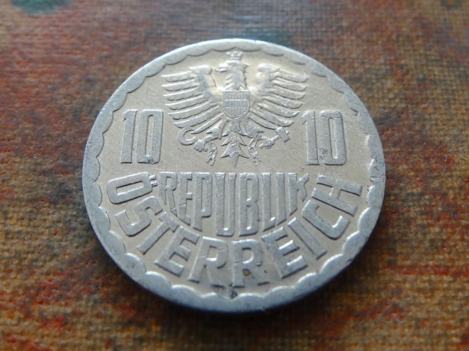 Alle Münzen: AUTRICHE  10  Groschen  1981 – Gebraucht aus Romanel-sur-Lausanne von Swift13 1