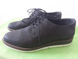 VARESE Halbschuhe "Schuppen Design" Gr 39