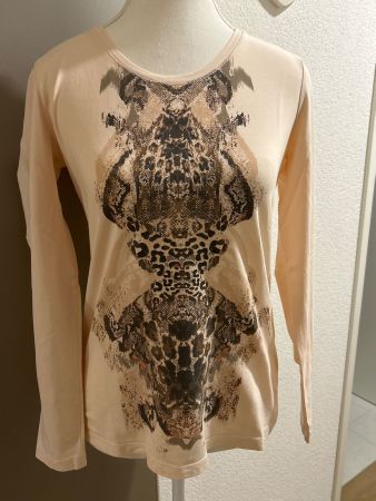 Langarmshirt rosa mit Muster von Betty Barclay