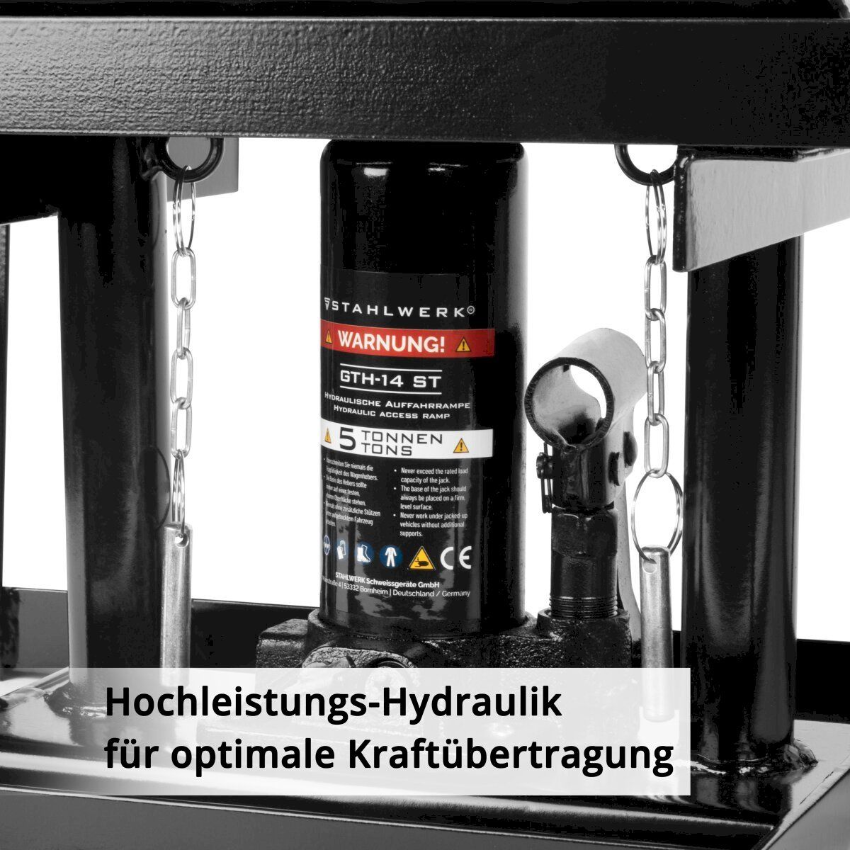 Auffahrrampen: Hydraulische Auffahrrampe 2er Set 5T – Neu und originalverpackt aus Bottighofen von zaap 2