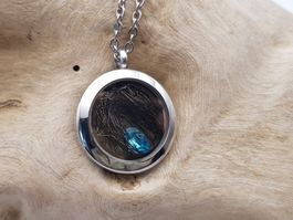 Menschen / Tierhaar Medaillon Swarovski
