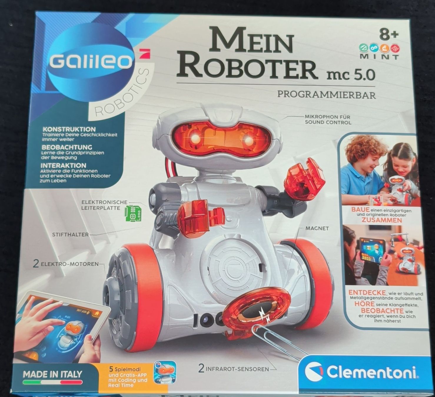 Clementoni Giocattoli: Clementoni Roboter Galileo mc 5.0 – Usato da Bettlach venduto da SanSun