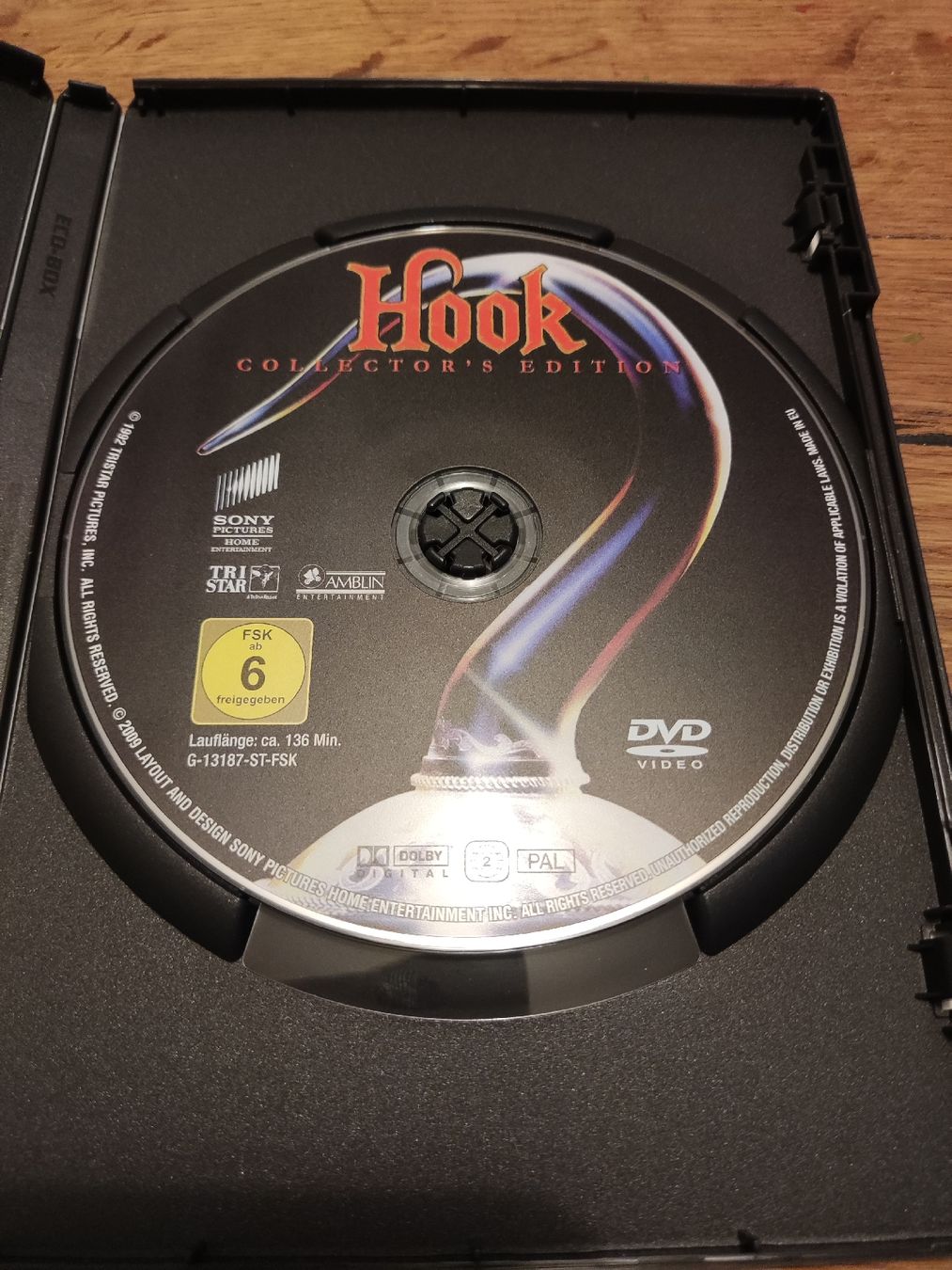 Tutti i DVDs: Hook - Dustin Hoffman - Robin Williams (DVD) – Usato da Oberembrach venduto da giu_7ksd 2