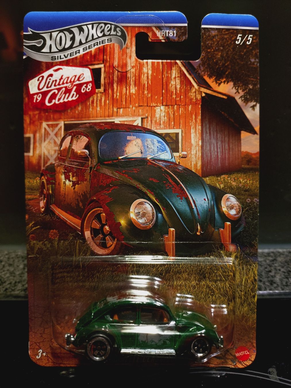 Hot Wheels Modellini d'auto: Hot Wheels Silver Series VW Classic Bug – Nuovo e nell'imballaggio originale da Zürich venduto da DiecastDude