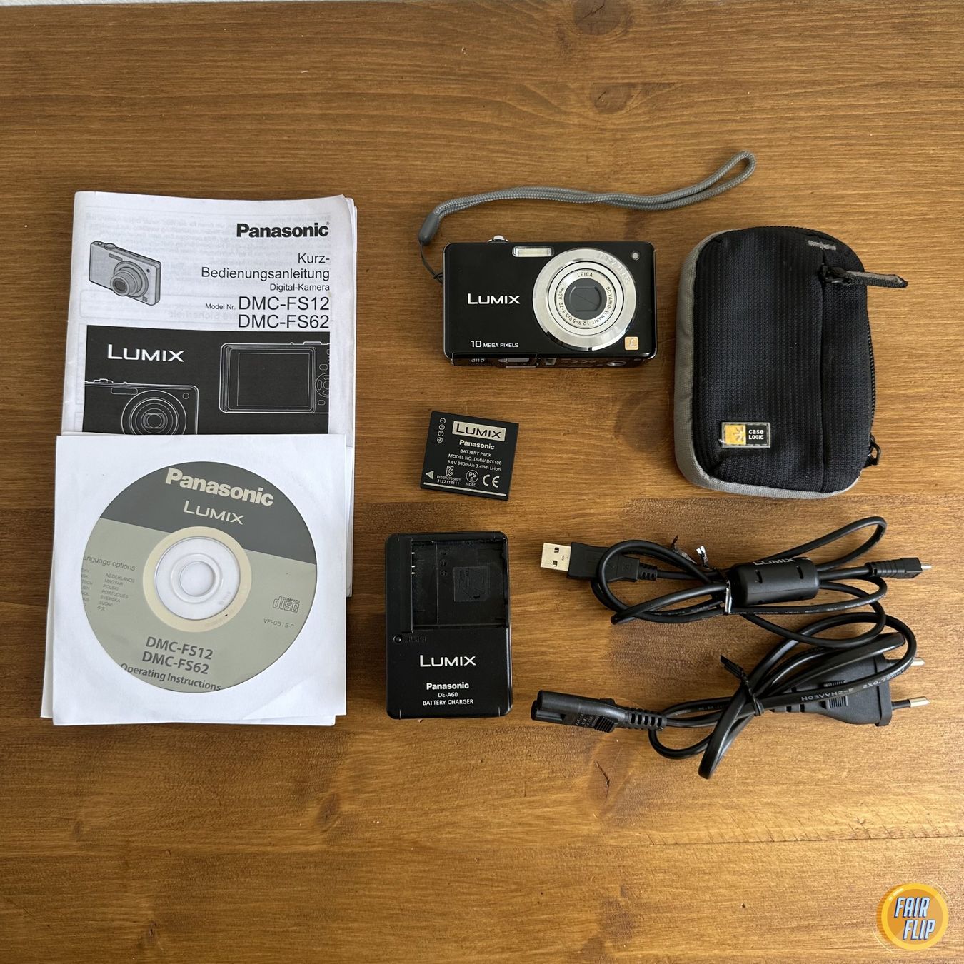 Panasonic Fotocamera: Panasonic Lumix DMC-FS62 Digitalkamera – Usato da Luzern venduto da fairflip