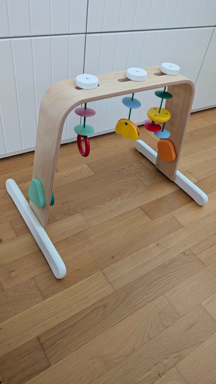 Ikea Giocattoli: LEKA Portique bébé, contreplaqué - Arche bébé – Usato da Lausanne venduto da ali_lg5g