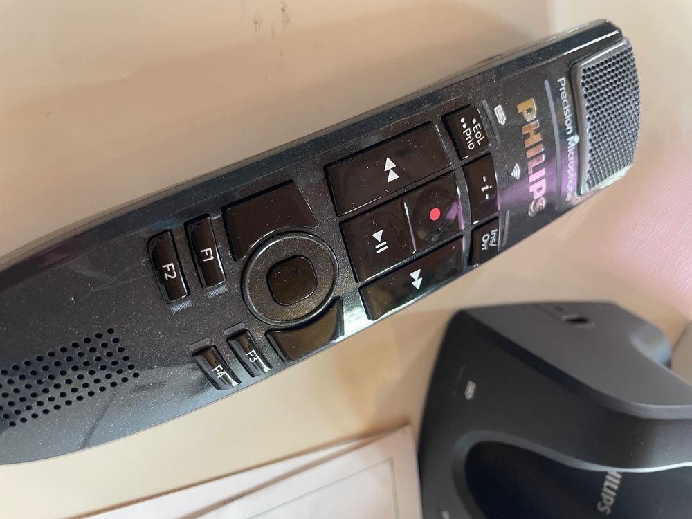 Microphone Dictée PHILIPS SpeechMike Premium - Sans Fil Qualité Studio
