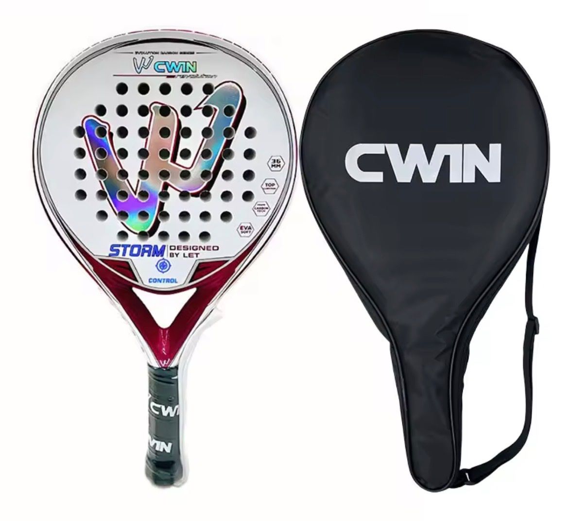 Racchette: Camewin Storm Padelracket NEU – Nuovo e nell'imballaggio originale da Arbon venduto da SMjr11