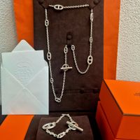 HERMÈS Farandole Sautoir 80cm & Bracelet