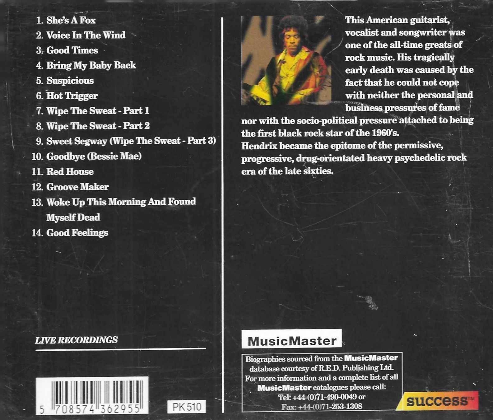 CD: Lonnie Youngblood Featuring Jimi Hendrix - She's A Fox – Usato da Savagnier venduto da Ne2065 1