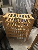 Schönes Weingestell Holz