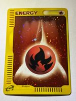 🔬✅ Pokémon Fire Energy Holo McDonald's E-Card JP NM