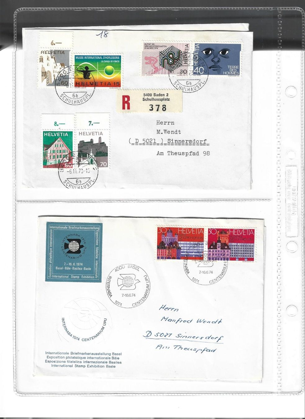Tutti i francobolli: 10 lettres 10 Buchstaben – Usato da Delemont venduto da toutdubon11 5