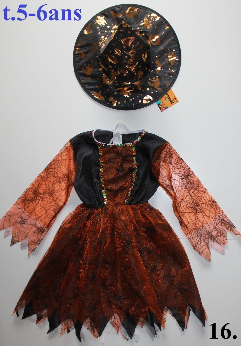 Kostüme: Costume sorcière / Hexe t. 5 - 6 ans – Gebraucht aus Peseux von CoolShoping