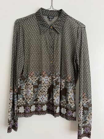 Luftig leichte Bluse von MEXX, aktuelle Herbstfarben, Gr.XL