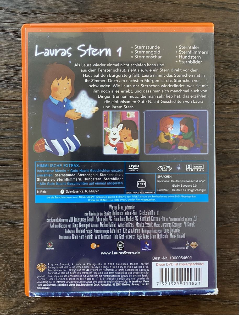Tutti i DVDs: DVD Lauras Stern 1 – Usato da Pfäffikon ZH venduto da aveo14 1
