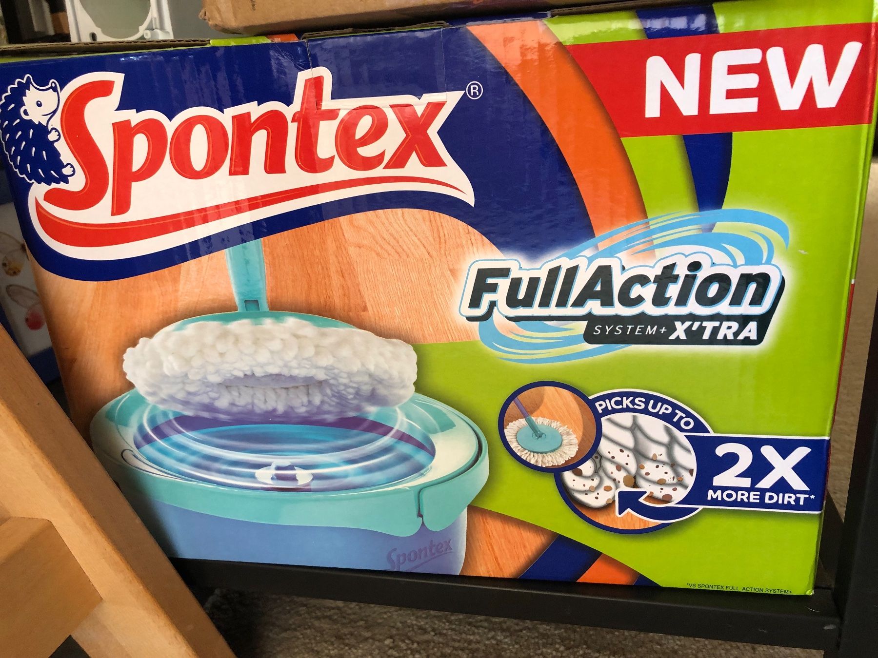 Sonstige Reinigungsgeräte: SPONTEX Wischmopp serpillère Seau essoreur rotatif – Gebraucht aus St-Aubin FR von Tiweety 5