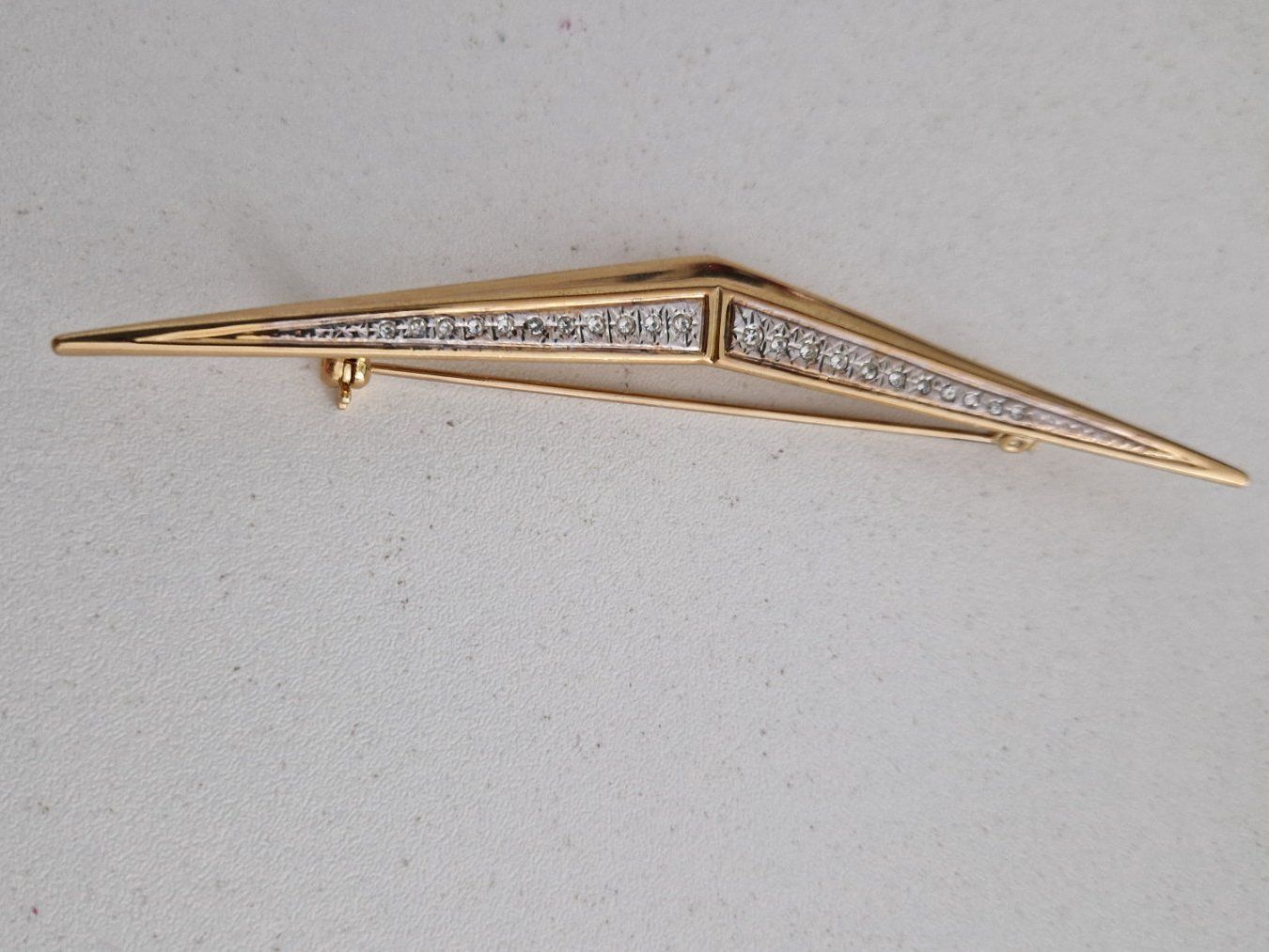 Spille & Fermagli: Delora Design Brosche,Goldfarben, Vintage Schmuck – Nuovo (secondo la descrizione) da Oberwil BL venduto da Katze55