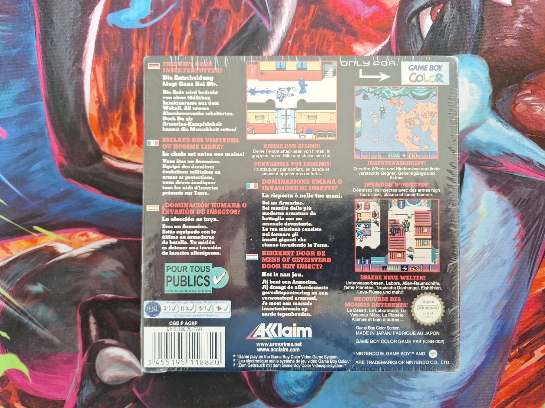 Nintendo Giochi: Armorines - Gameboy Color EU Version - SEALED – Nuovo e nell'imballaggio originale da Altstätten SG venduto da GGsGameshop 1