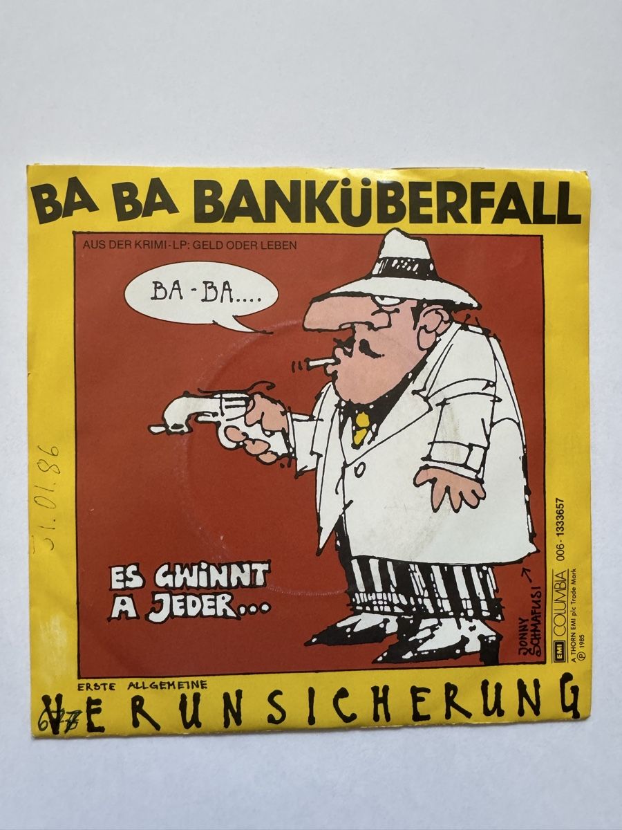 Dischi in vinile: EAV -  Ba Ba Banküberfall - 7" Single - 80s – Usato da Rorbas venduto da BlackstarRecords 1