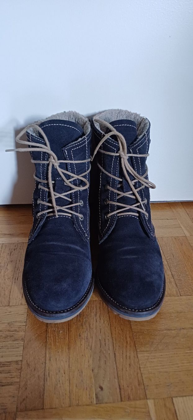 Tamaris Scarpe da donna: Bottines fourrées Tamaris- Bleu marine - 37 – Usato da Genève venduto da mar_gm2c 4