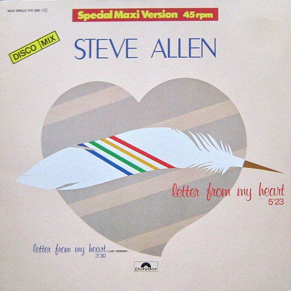 Allen Steve - Letter from my heart (Maxi-Single) (Gebraucht) in ...