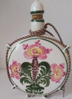 Retro Ceramic Water Bottle with Floral Design, Summer! 23 cm