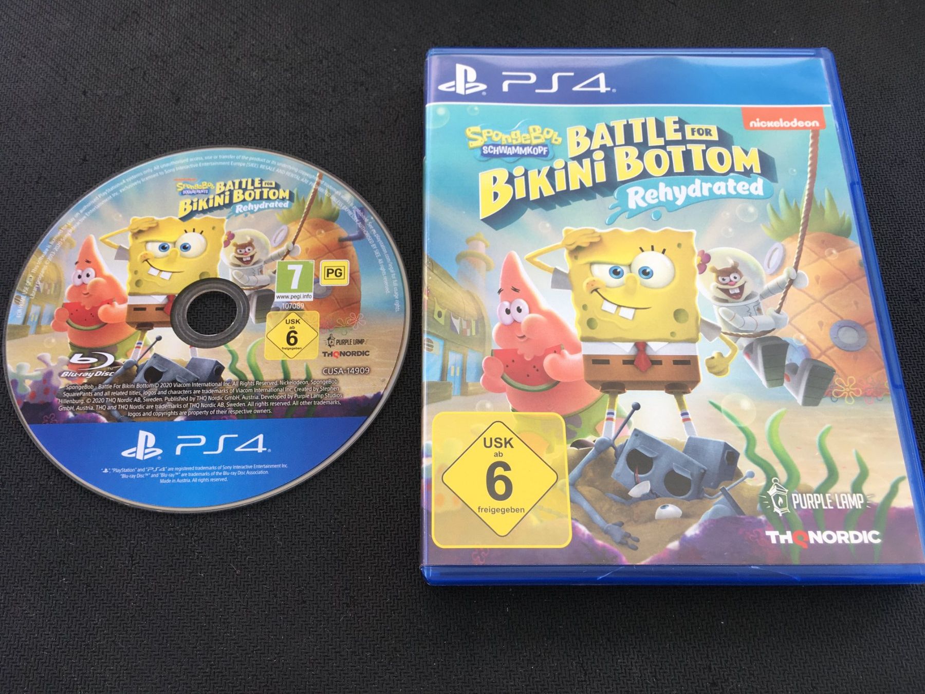 Sony Giochi: Spongebob Battle for Bikini Bottom Rehydrated - PS 4 – Usato da St.Gallen venduto da sjosjo