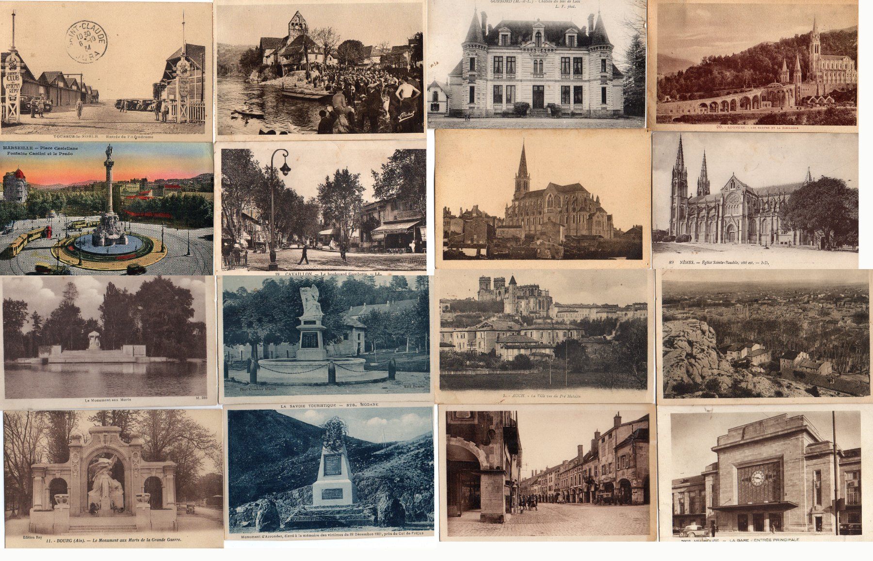 Ansichtskarten: 170 anciennes cartes postales – Gebraucht aus Némiaz (Chamoson) von pat_n2l7