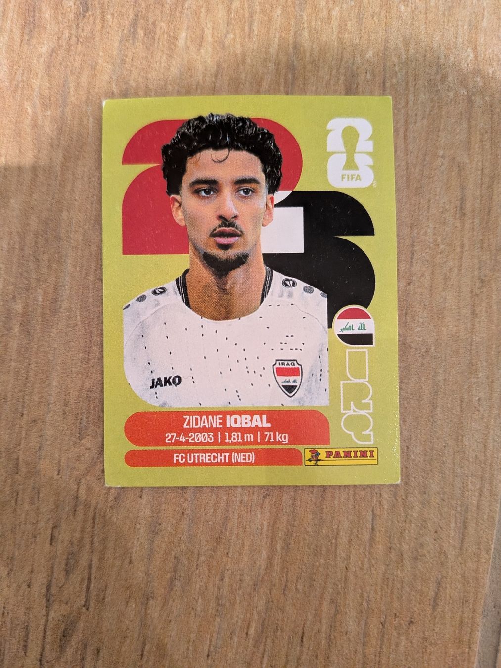 Panini Carte collezionabili: Panini Bild IRQ 9 – Usato da Eschenbach SG venduto da SanFranciscoCalifornia