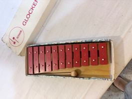 Sonor Glockenspiel mit Schlägel und Originalverpackung