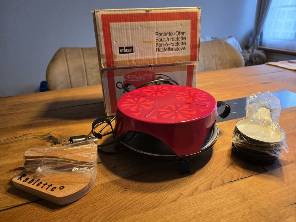STÖCKLI Raclette-Ofen – Vintage – Neu & unbenutzt (Neu und ...