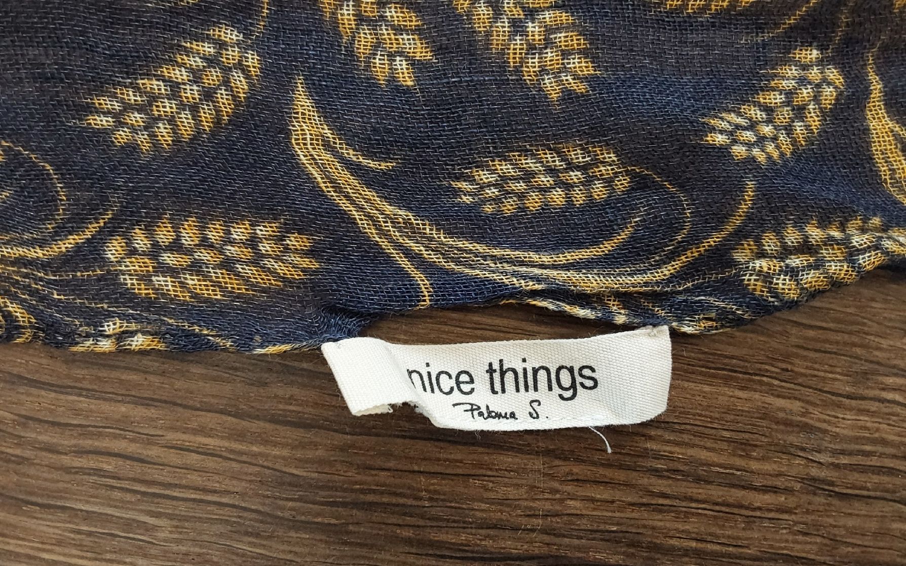 Foulard & Sciarpe: Schal Motiv Ähren Nice Things – Nuovo (secondo la descrizione) da Köniz venduto da scopello12 3