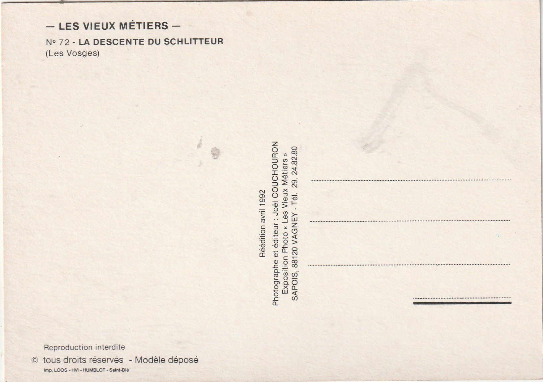 Cartoline postali: Die alten Zeiten – Usato da Lumbrein venduto da made02 1