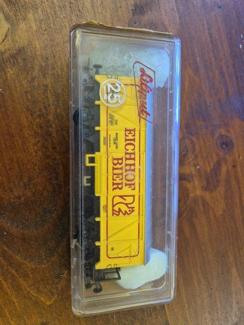 Modelleisenbahnen: Bier Eisenbahnwagen Brauerei Eichhof – Gebraucht aus St.Gallen von Stocken64 3