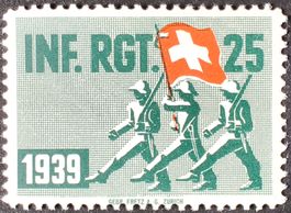 Soldatenmarke 2.WK, Infantrie Regiment 25, dgrün, Wi Inf 215